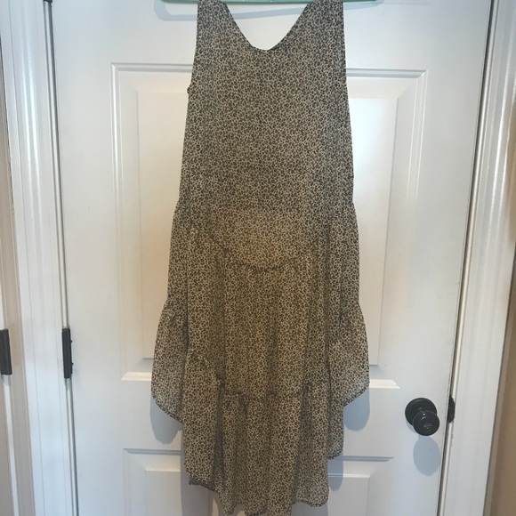 Leopard animal print high low tank - Picture 3 of 3